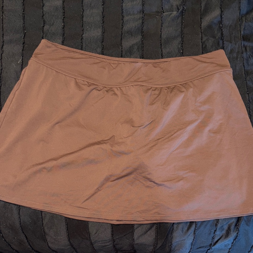 Lands' End Women's Tan Mini Skirt